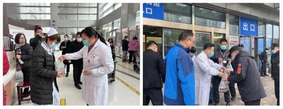 苏州市中医医院积极开展扫雪除冰活动，确保群众就医安全