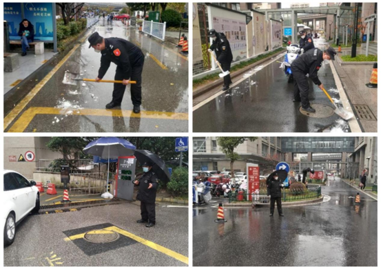 苏州市中医医院积极开展扫雪除冰活动，确保群众就医安全