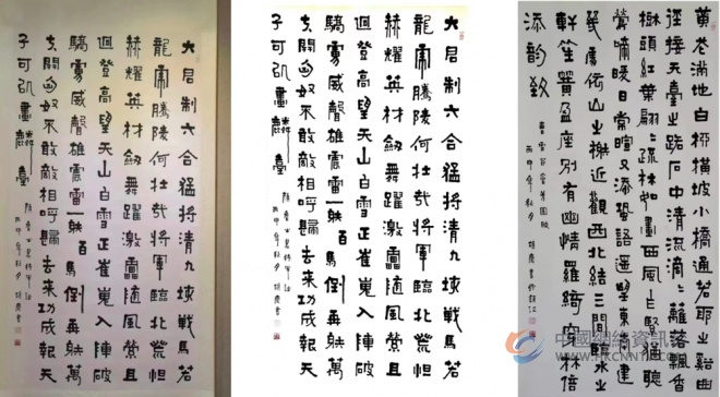 胡庆先生书法作品赏析 水德