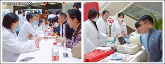 健康义诊进纳米，禧迎新春暖冬行！苏州九龙医院携手禧华医院走进纳米城举办义诊活动