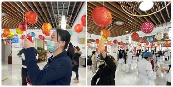 张灯结彩闹元宵，苏州市中医医院举办“龙年闹元宵 欢乐猜灯谜”主题活动