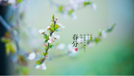 与天地共分春色，与万物共待曙光
