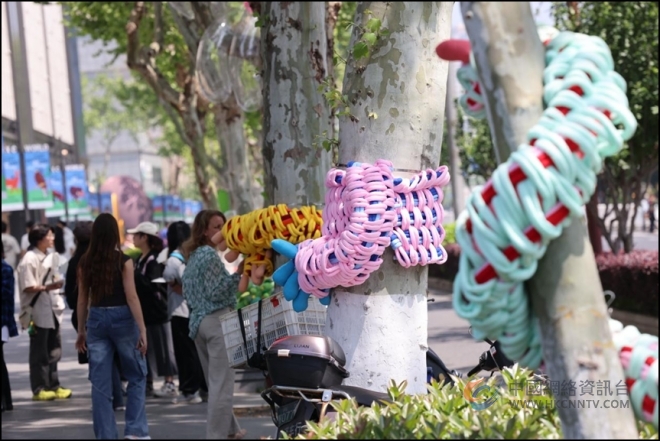 南京时髦梧桐大道五一火出圈 “我们的梧桐”艺术展扮靓城市潮流地标