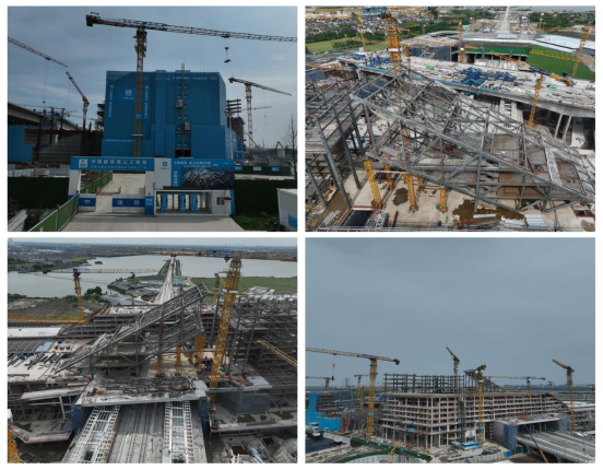 “五一”不停工，中建三局建设者坚守岗位抢工期