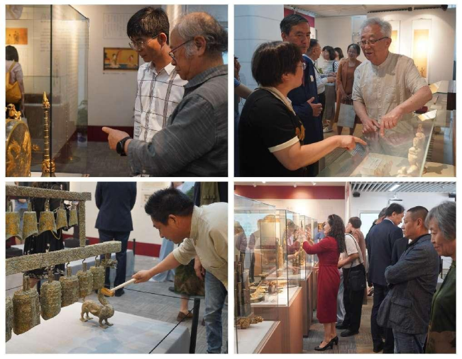 《八音和昶 盛世云韶—中国古代乐器文化展》揭幕仪式在苏州教育博物馆举行