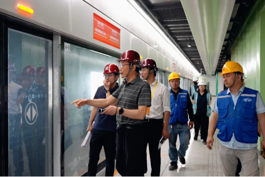 苏州轨道交通8号线通过项目工程验收
