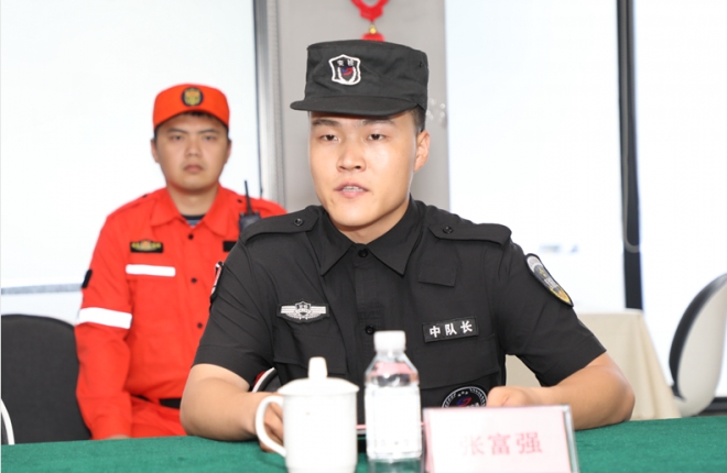 苏州市首个保安公司见义勇为工作站在营财股份揭牌成立