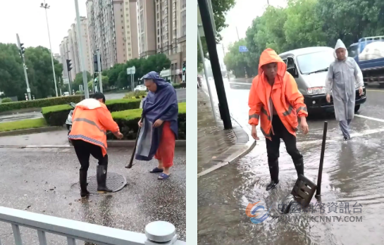 无锡华广物业，大雨中的守护者