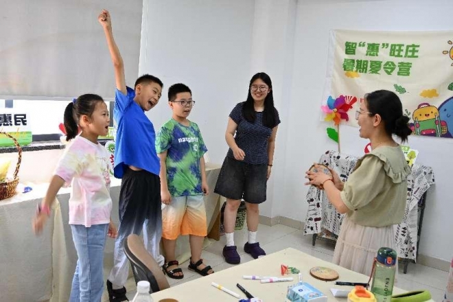 无锡旺庄街道“智惠”暑期夏令营开启“绿翼模式”