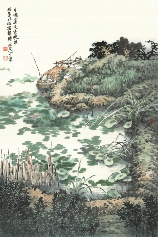 回归自然，独抒性灵！陈危冰田园诗意画展即将在北京开展
