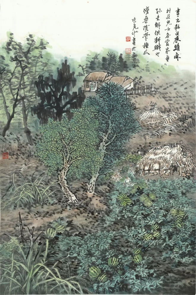 回归自然，独抒性灵！陈危冰田园诗意画展即将在北京开展