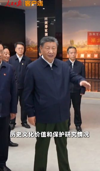 习近平参观的这些简牍，叙说着中华文明的浩荡绵延