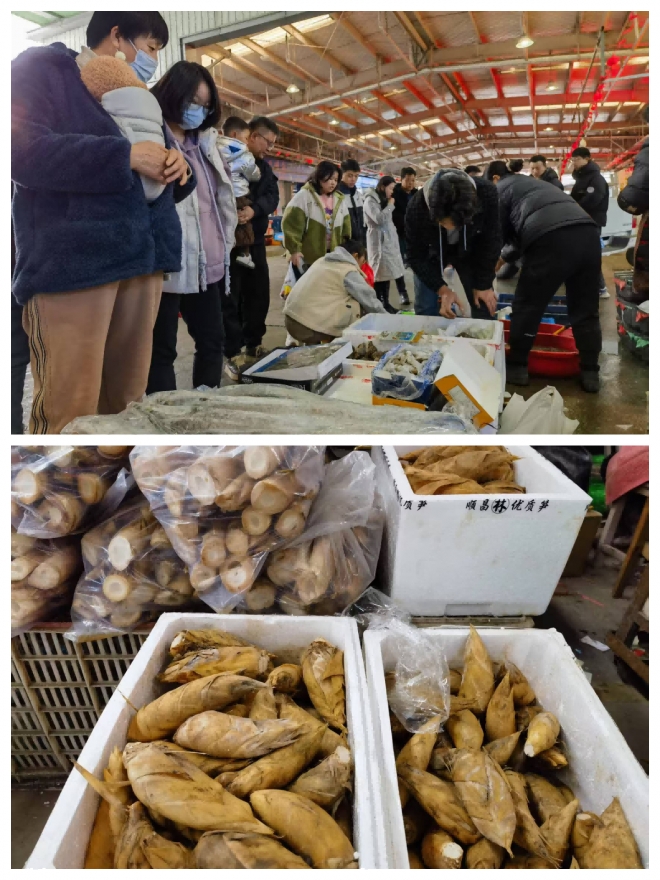 年夜饭必备菜交易火爆，南环桥市场迎来春节前销售高峰