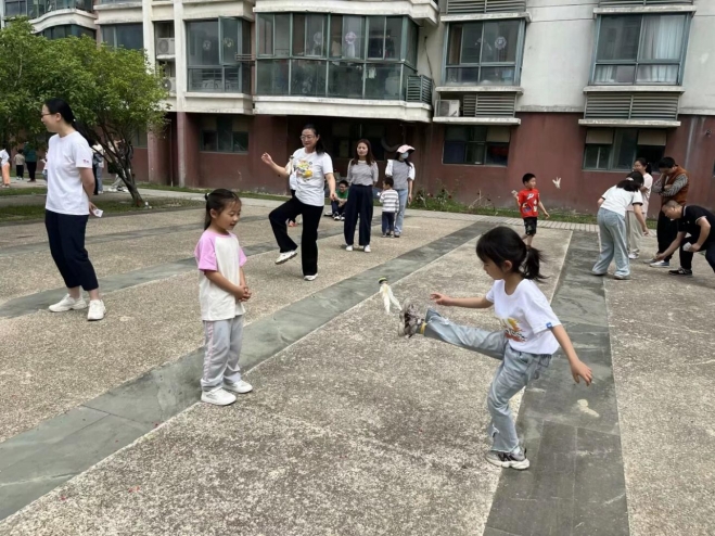 苏州园区吴淞社区举办徒步运动会，乐享健康生活