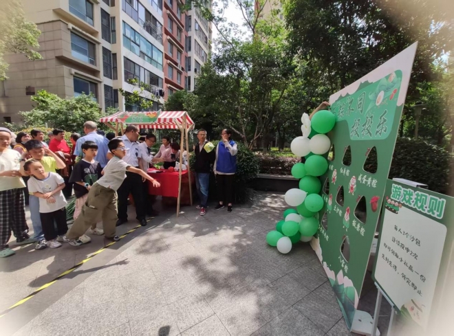 苏州园区锦溪北社区：邻聚端午情 公益沁人心