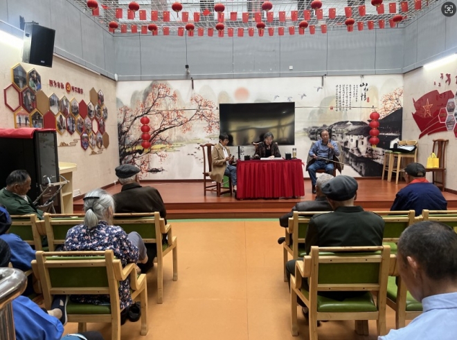 苏州园区浪花苑社区开展宣卷演出活动