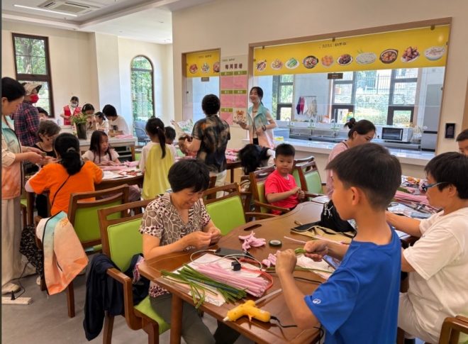 苏州园区澜溪社区开展小暑主题活动，共赴美好夏日
