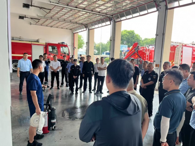 苏州园区兴浦社区安全月里强技能，应急网中保平安