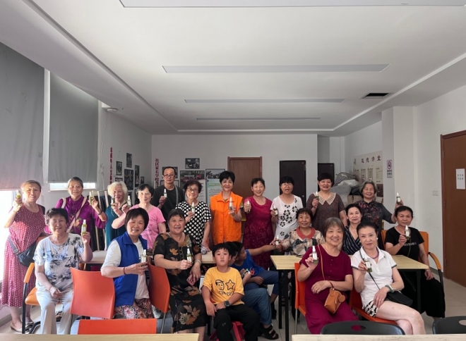 苏州园区星辰北社区开展夏日清凉小课堂
