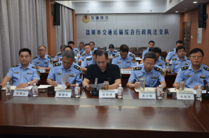 江苏省盐城市交通综合执法精准发力安全监管
