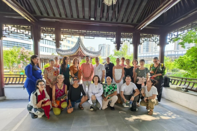 法国医学团苏州访学，苏州市中医医院吴门医派“圈粉”海外
