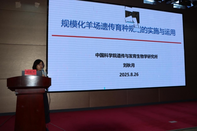 肉羊规模化养殖技术及生产性能测定培训班在乾宝牧业成功举办