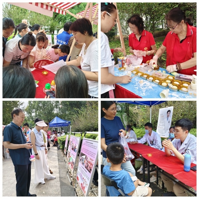 “双节同欢庆・邻里庆佳节”，苏州园区汀兰社区网格睦邻趣玩集市
