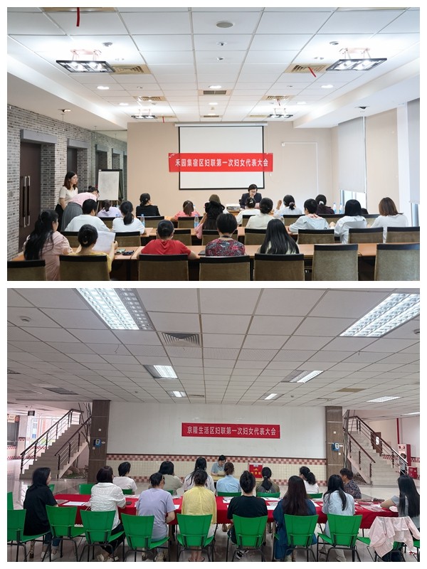 苏州园区西洛巷社区禾园集宿区与京隆生活区妇联正式成立