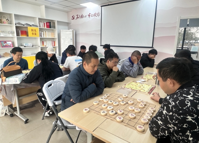 “楚河汉界·棋乐融融”，苏州园区阳浦路社区举办象棋友谊赛