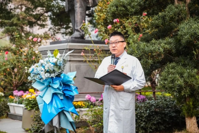 苏州九龙医院隆重举行孙福林先生纪念日活动 苏州九龙医院隆重举行孙福林先生纪念日活动
