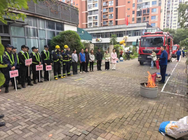 苏州园区钟南社区开展"119全国消防日"主题宣传活动 苏州园区钟南社区开展"119全国消防日"主题宣传活动