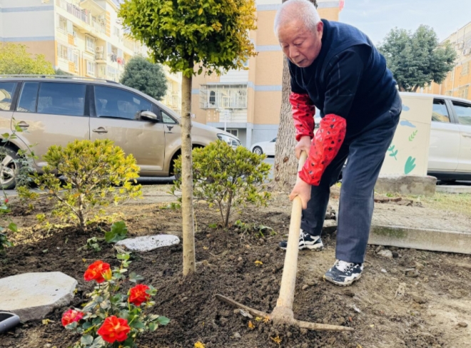苏州园区浪花苑社区建设“海棠红·幸福里”共享花圃 苏州园区浪花苑社区建设“海棠红·幸福里”共享花圃