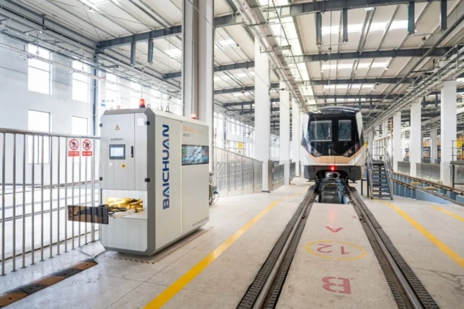 智慧赋能地铁 “大后方”! 11 号线朝阳路车辆段开启智能检修新时代 智慧赋能地铁 “大后方”! 11 号线朝阳路车辆段开启智能检修新时代