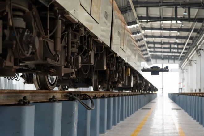 智慧赋能地铁 “大后方”! 11 号线朝阳路车辆段开启智能检修新时代 智慧赋能地铁 “大后方”! 11 号线朝阳路车辆段开启智能检修新时代