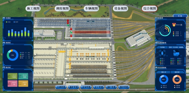 智慧赋能地铁 “大后方”! 11 号线朝阳路车辆段开启智能检修新时代 智慧赋能地铁 “大后方”! 11 号线朝阳路车辆段开启智能检修新时代