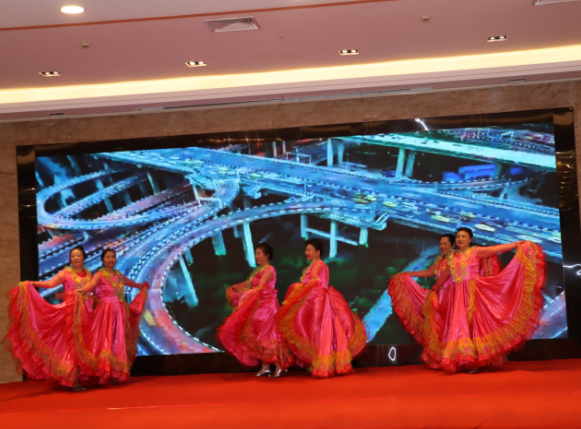 江苏省盐城市交通歌声嘹亮庆元宵