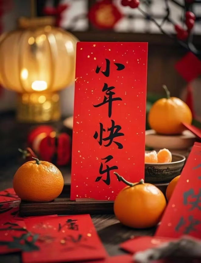人间逢小年 万事皆顺意