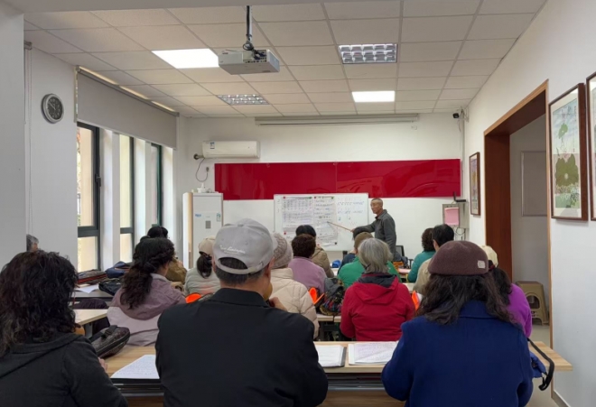 苏州园区星辰南社区开展春季公益课 苏州园区星辰南社区开展春季公益课