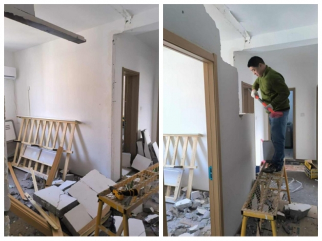 苏州园区浪花苑社区快速处置违规隔断，筑牢居住安全防线​