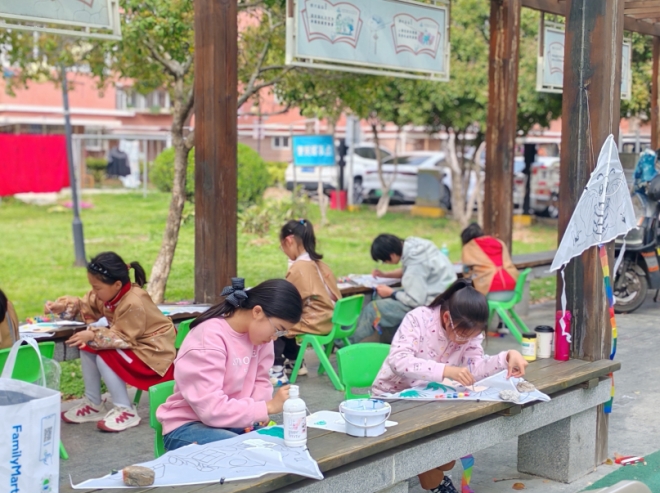 苏州园区吴淞社区：春假“吴”限好，童心“里厢”飞