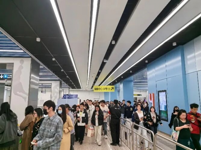 1393.5万人次！苏州地铁“五一”客流创历年同期新高
