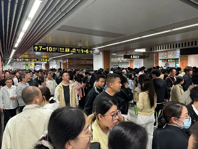 1393.5万人次！苏州地铁“五一”客流创历年同期新高