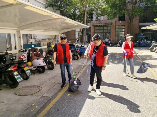 苏州园区兴浦社区：蜂巢聚力净美家园 携手洁城礼迎盛会
