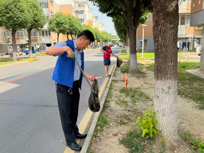 苏州园区浪花苑社区：志愿洁净家园 共建和美社区