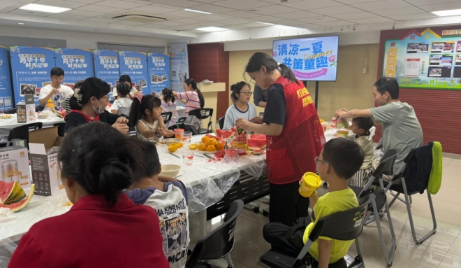 苏州园区菁华社区:清凉一夏,共策童趣 苏州园区菁华社区:清凉一夏,共策童趣