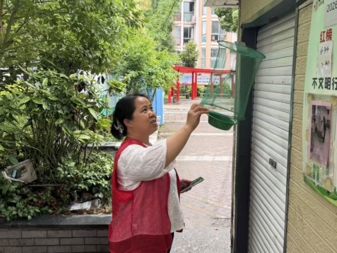 苏州园区兴浦社区：翻盆倒罐清死角，防蚊灭蚊净家园