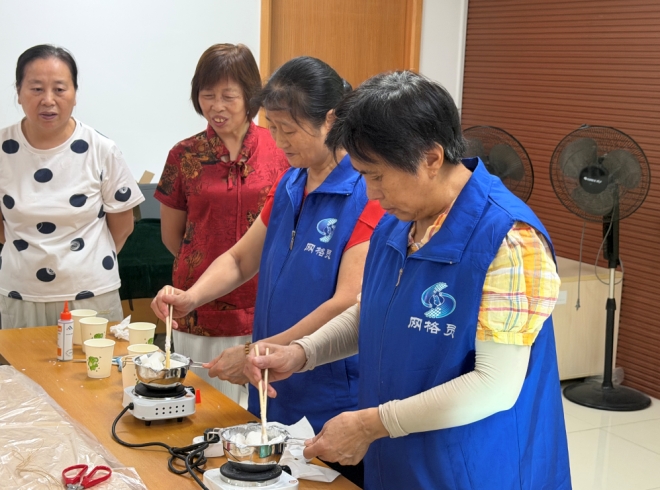 苏州园区锦溪南社区：拾桂凝香传古韵 巧手匠心践温情