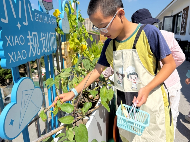 苏州园区金苑社区举办“金邻少年·七彩耕苗”学堂，共绘邻里新风